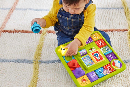 FISHER-PRICE HRB74 interaktivní herní deska 40 zvuků NĚMECKÝ JAZYK