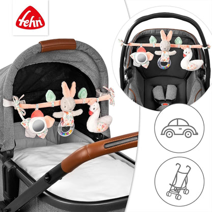 FEHN stroller, crib and car seat chain toy SWAN LAKE