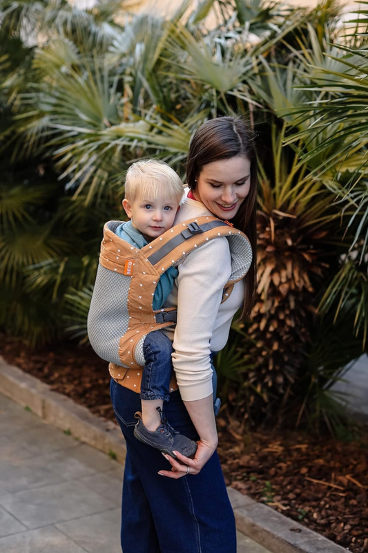 BECO TODDLER nosítko s přezkou 9-27kg mesh 3d
