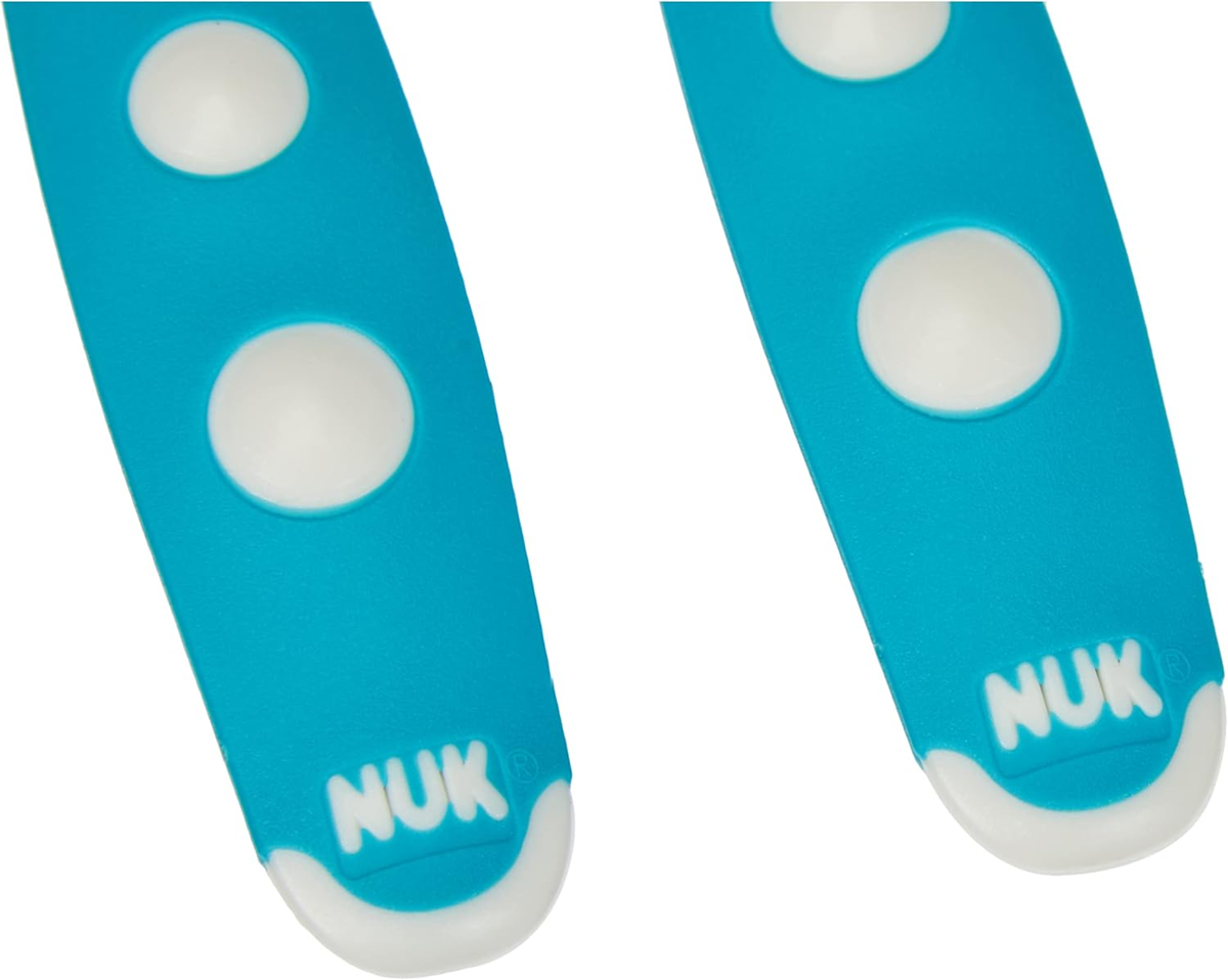NUK Easy Learning mini příbory lžička vidlička 12 cm 8 m+