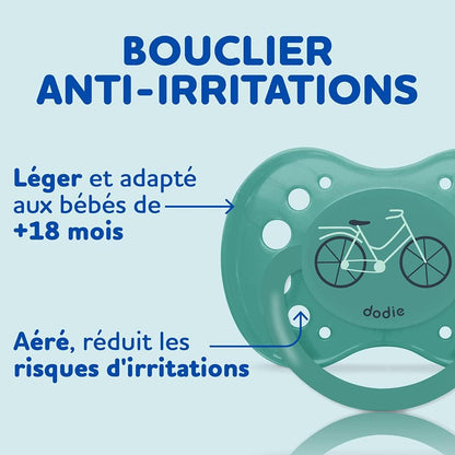 DODIE anatomischer Beruhigungssauger 18m+ Bébé Ours x3 – Produktbild 4