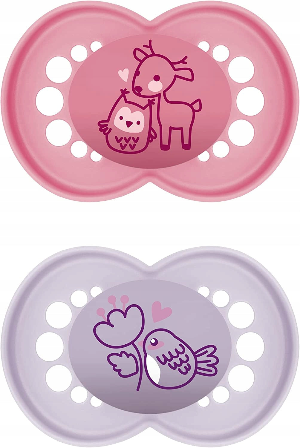 MAM ORIGINAL PURE uklidňující dudlík x2 6-16m