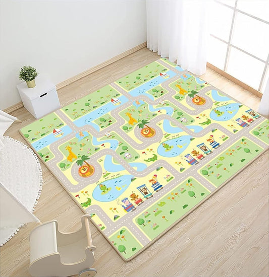 GUTSBOX beidseitige Schaumstoff-Spielmatte 180 x 120 x 0,5 – Produktfoto 2