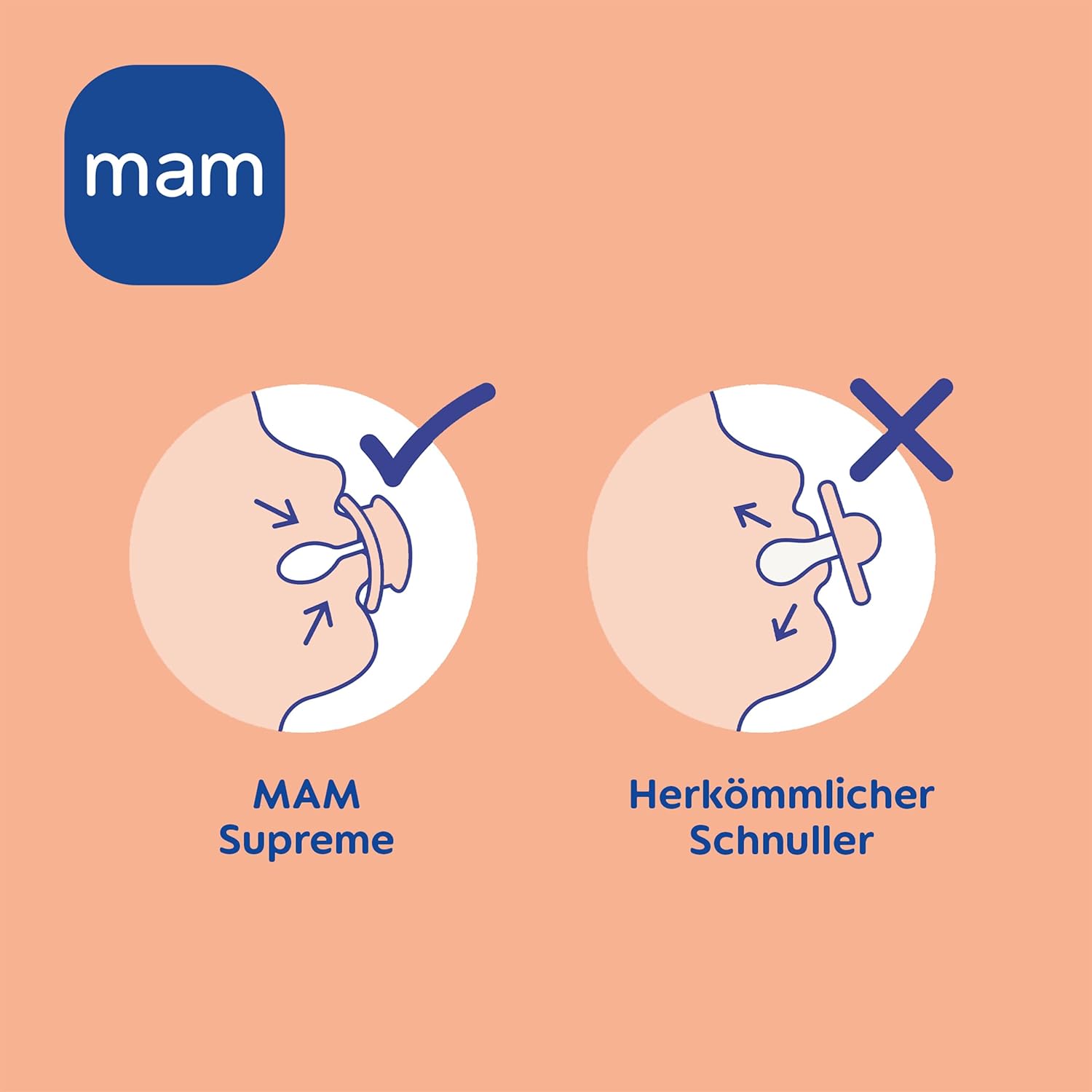 MAM Original silicone pacifier x4 16m+ – product image 4