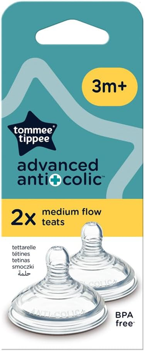 TOMMEE TIPPEE ADVANCED ANTI-COLIC silicone teats
