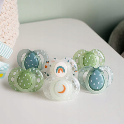 TOMMEE TIPPEE συμμετρικές πιπίλες x6 ΦΩΣΦΟΡΙΖΟΥΝ 18-36 – φωτογραφία προϊόντος 2