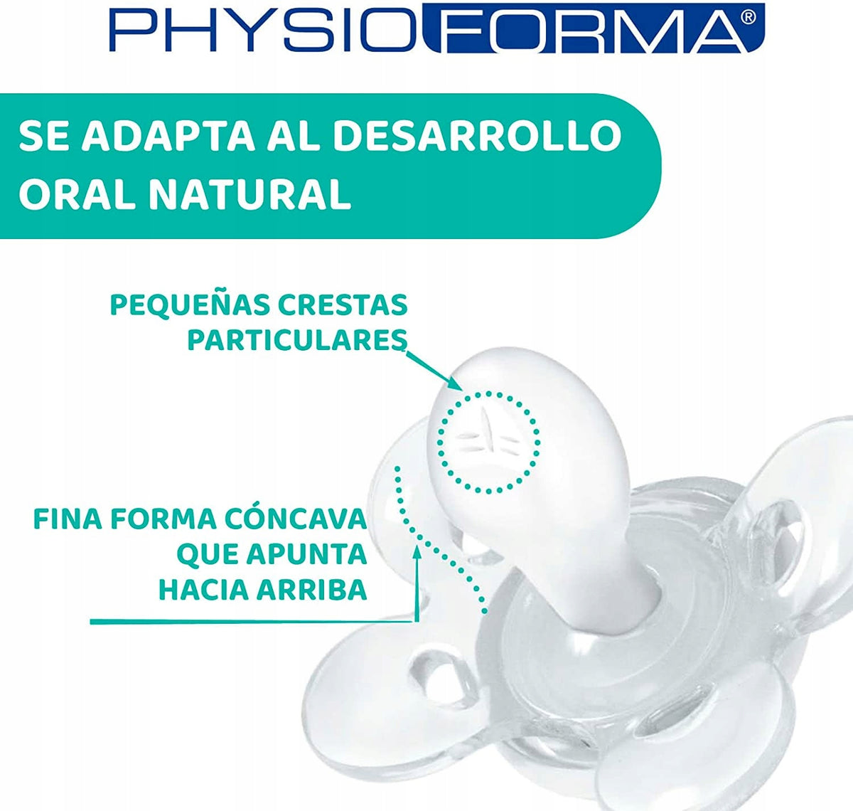 CHICCO PhysioForma COMFORT dudlík x2 0-6 měsíců LATEX