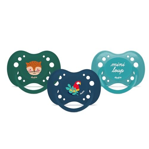 Dodie Essentiel succhietti 3 pz. 18+