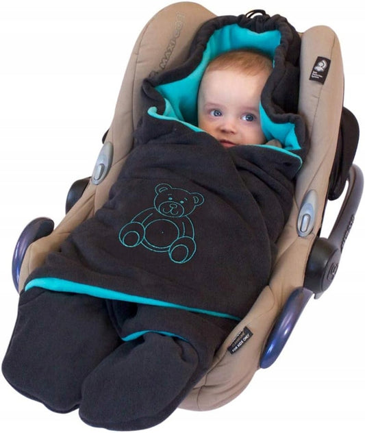 BYBOOM POLAR fleece car seat and stroller wrap blanket