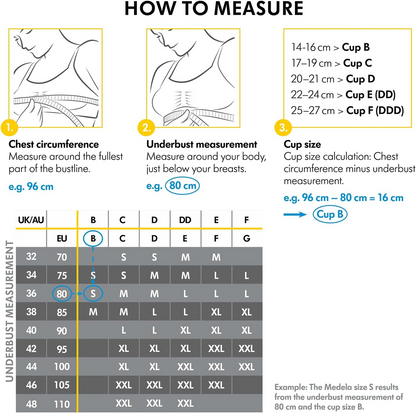 MEDELA KEEP COOL ULTRA seamless nursing bra L
