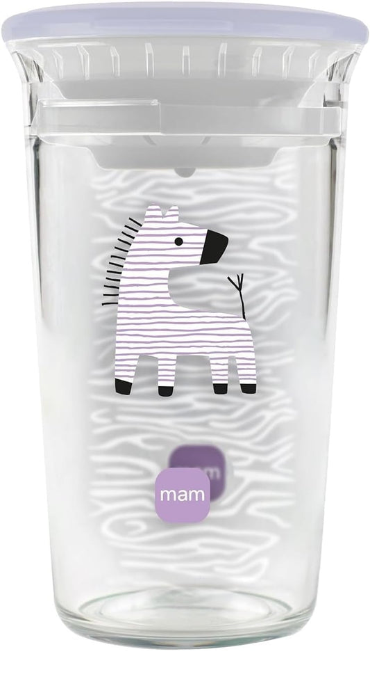 MAM Easy to Drink Cup 360° spout sippy cup 290 ml 8 m+ ZEBRA