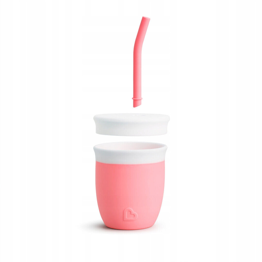 MUNCHKIN C'est Silicone! cană cu pai, 6 luni+, 120 ml