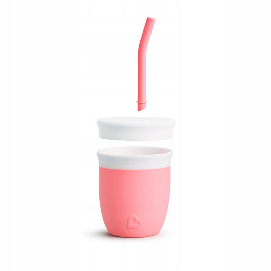 MUNCHKIN C'est Silicone! cană cu pai, 6 luni+, 120 ml