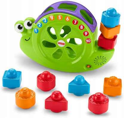 FISHER-PRICE FRB88 interaktivní hudební šnek NĚMECKÝ JAZYK