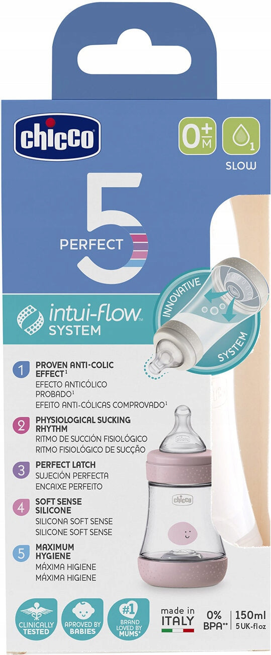 CHICCO láhev Perfect5 0m+ 150ml