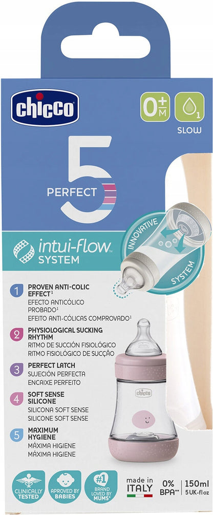 CHICCO láhev Perfect5 0m+ 150ml