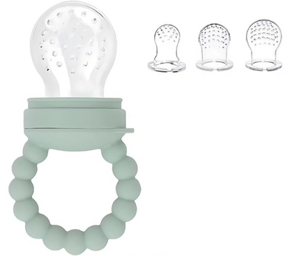 STONNYfruit teetherage 3 m+green colourwidth 5.5 cm, length 10.5 cmmaterials plastic, siliconeBPA-freeNew