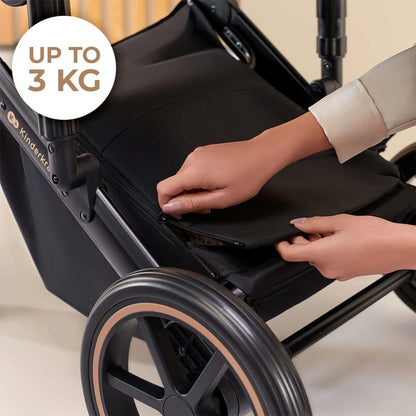 KINDERKRAFT PRIME2 PRO 3v1 multifunkční kočárek do 22kg + autosedačka MINK PRO