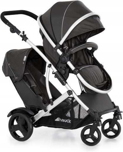 HAUCK DUETT 2 lightweight twinsize-under-parent stroller