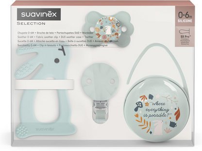 SUAVINEX SELECTION dárková sada pro miminka 0-6