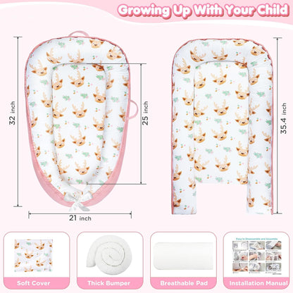 baby cocoon, nest for infants dimensions 90 x 50