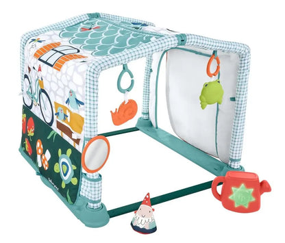 FISHER-PRICE hrací podložka 3v1 vzdělávací Domek Objevitele