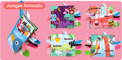 ZAWAER Flying Animals sensory book, pendant