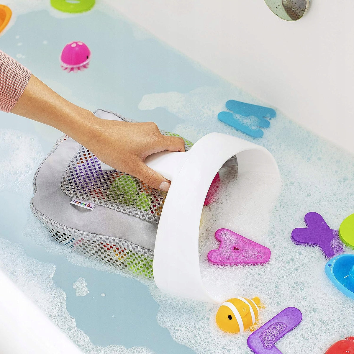 MUNCHKIN Super Scoop Bade-Netz-Organizer – Produktfoto 3