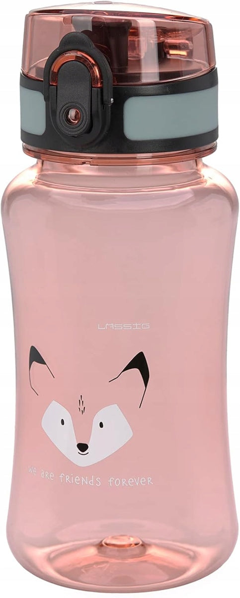 LASSIG Let's Be Wild bottiglia con coperchio a scatto 460 ml