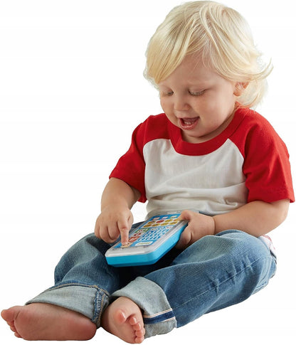 FISHER-PRICE FPR14 "nahraj zprávu" interaktivní smartphone NĚMECKÝ JAZYK