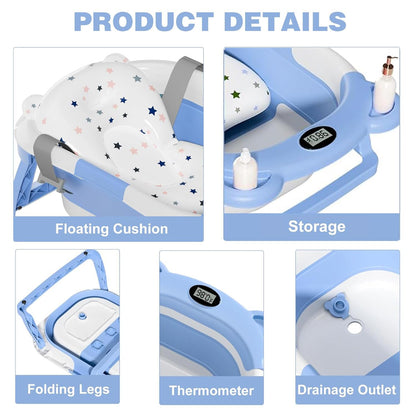 SUPERBE compact foldable bathtub + bear insert