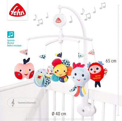 FEHN Color Friends CARUSELĂ pentru pătuț