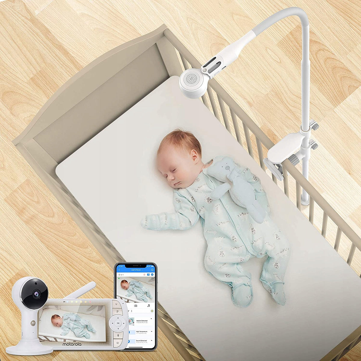 MOTOROLA VM65X Connect 5'' baby monitor + mast