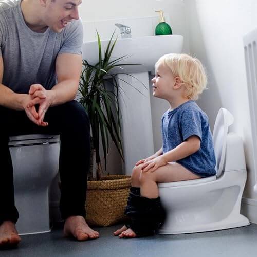 Nuby My Real Potty nocnik treningowy dla dzieci 18m+ dźwięk spłuczki – zdjęcie 2
