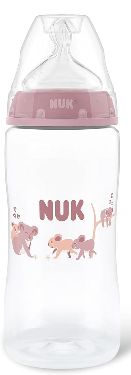 NUK First Choice+ bottle 300 ml teat M medium flow temperature indicator
