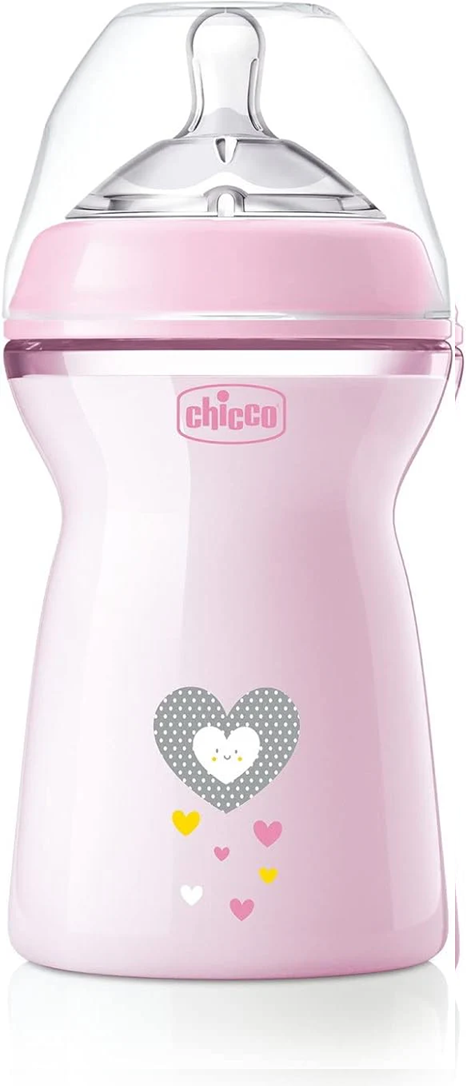 CHICCO NaturalFeeling láhev 330 ml 6 m+ rychlý průtok