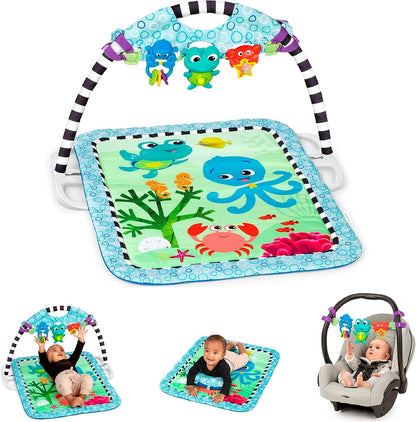 BABY EINSTEIN Neptune's Discovery Reef edukativní hrací podložka 3v1 0+