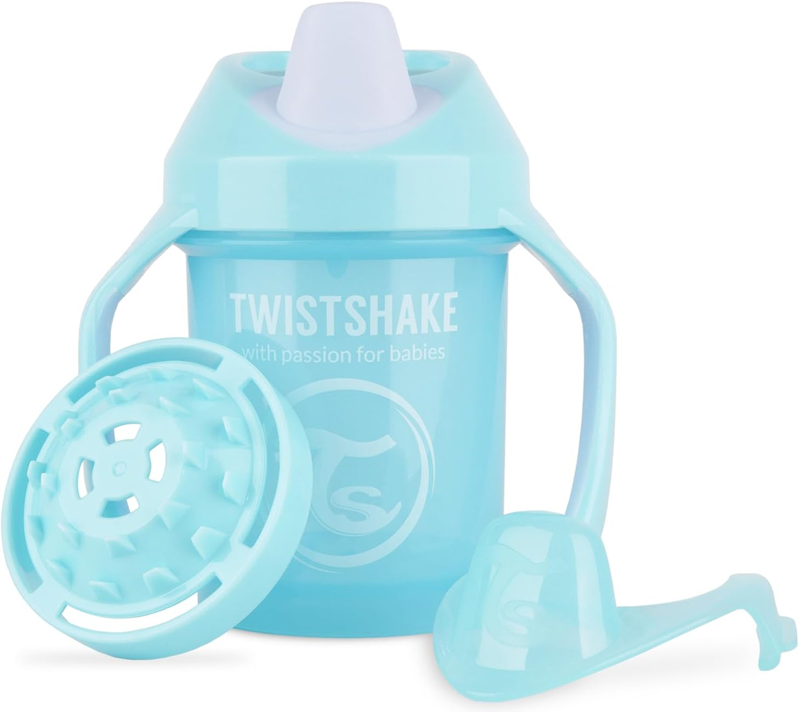 TWISTSHAKE Mini Cup non-spill cup with spout and blender, 230 ml, 4+ months