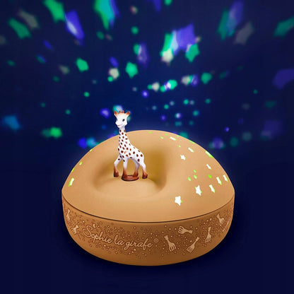 TROUSSELIER нощна лампа с музикална кутия и въртяща се фигурка ЖИРАФА SOPHIE