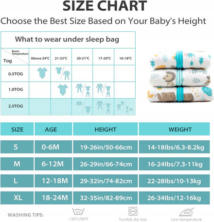 MOSEBEARS spací pytel 2,5TOG 12-18 měsíců
