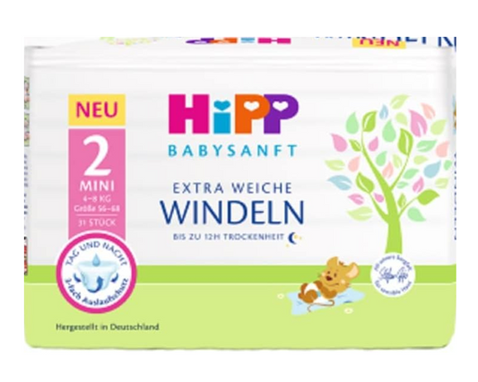 HIPP disposable diapers
