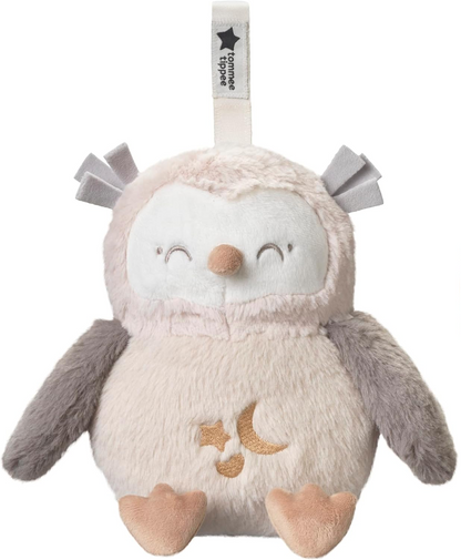 TOMMEE TIPPEE Ollie Deluxe Owl Cuddly Toy Night Light with Sounds