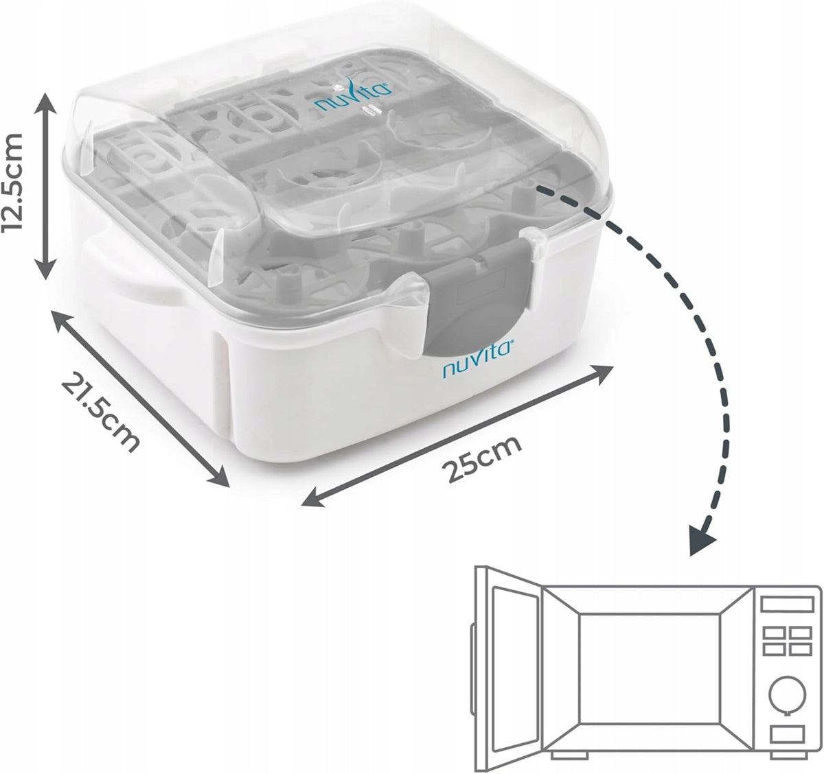 NUVITA 1085 microwave sterilizer