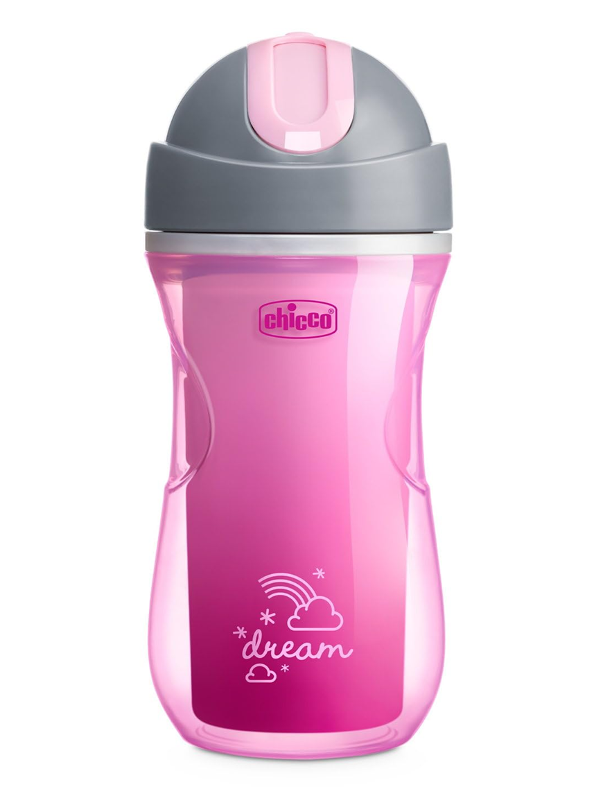 CHICCO Sport Cup hrnek s brčkem 266 ml 14 m+