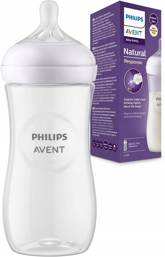 PHILIPS AVENT Biberón Natural RESPONSE 330 ml 3m+
