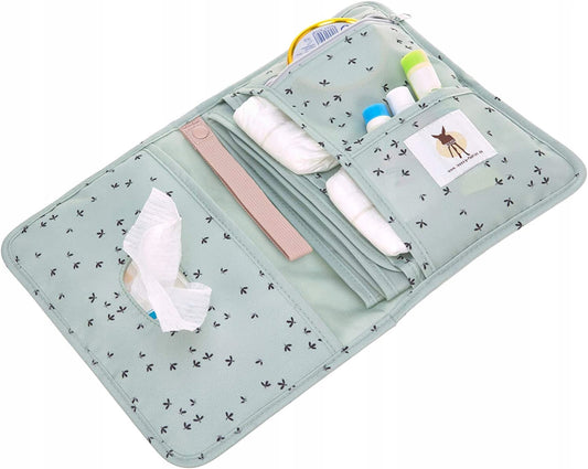 LASSIG diaper and wipes organizer + changing mat