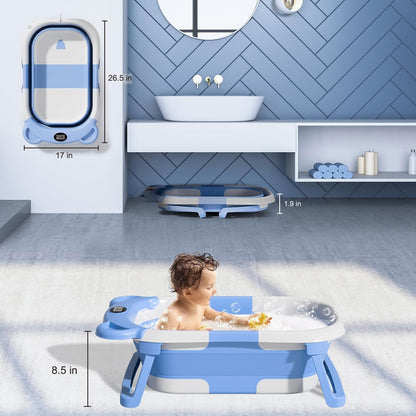 SUPERBE compact foldable bathtub + bear insert