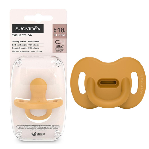 SUAVINEX SX PRO SELECTION soothing silicone symmetrical pacifiers
