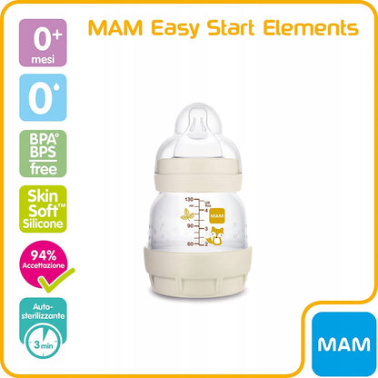 MAM Anti-Colicanti-colic bottle + sootherage 0 months+capacity 130 mlnipple size 0materials polypropylene