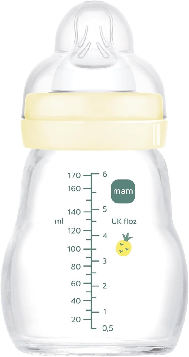 MAM Feel Good 170 ml glass bottle 0m+ nipple 1 – product image 2